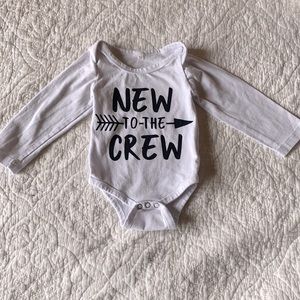 Baby onesie (long sleeve)